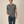 T-shirt BRAGHE colore Antracite con il logo Braghe arancione sul cuore