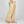 Pantaloni LO SPECCHIO Limited Edition vista laterale, beige con tasca verde